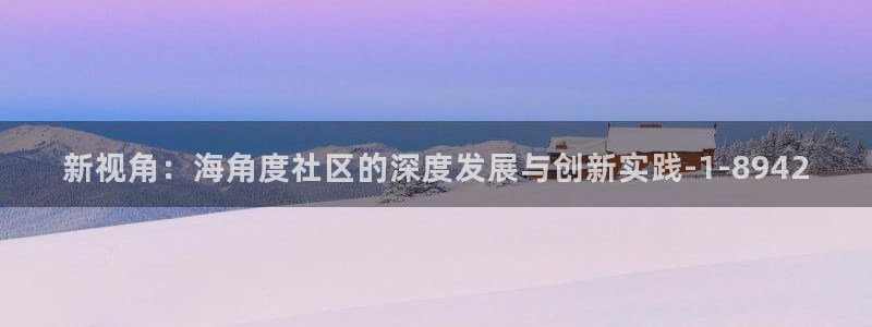 像海角社区这类：新视角：海角度社区的深度发展与创新实践